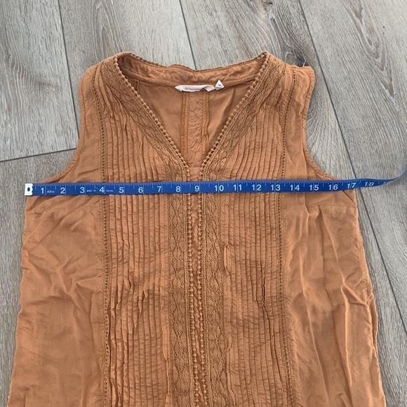 Soft Surroundings Ingenue Tank in Golden Tan - Picture 8 of 8